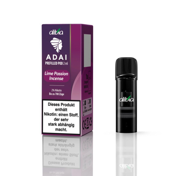 Adai Prefilled Pods - Lime Passion Incense - 1er Pack
