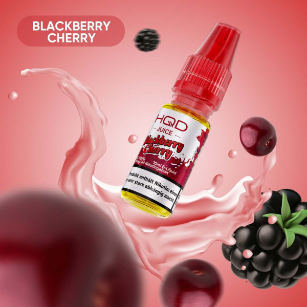 HQD Cirak Juice - Blackberry Cherry - 18 mg/ml Nikotingehalt