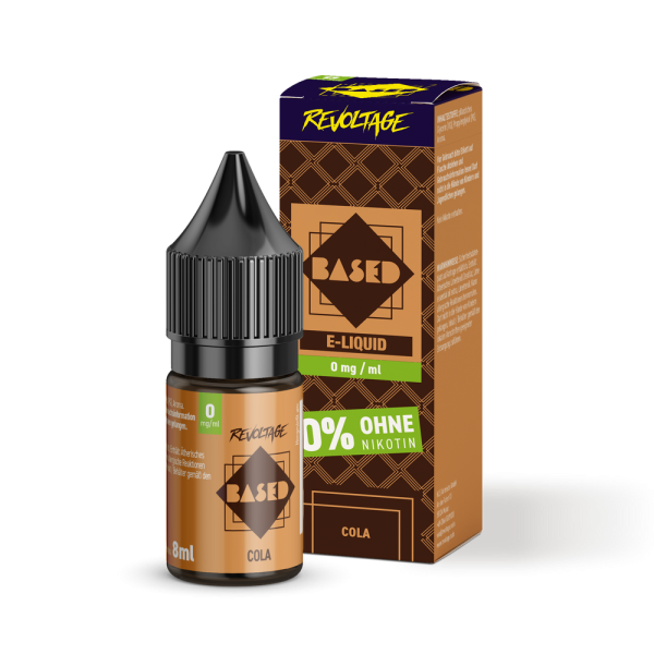 Revoltage BASED Liquid - Cola - 8 ml Nikotinsalz Liquid