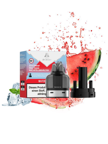 Arcbear Pro 15000 Pod - Watermelon Ice - 20 mg/ml Nikotingehalt