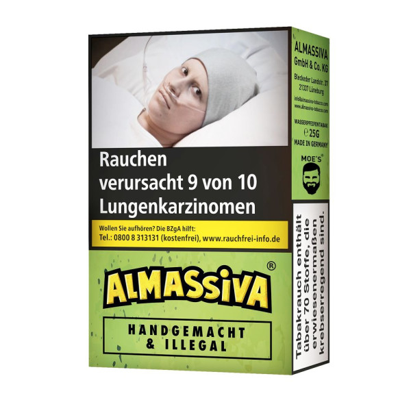Almassiva Tobacco - Handgemacht & Illegal 25g