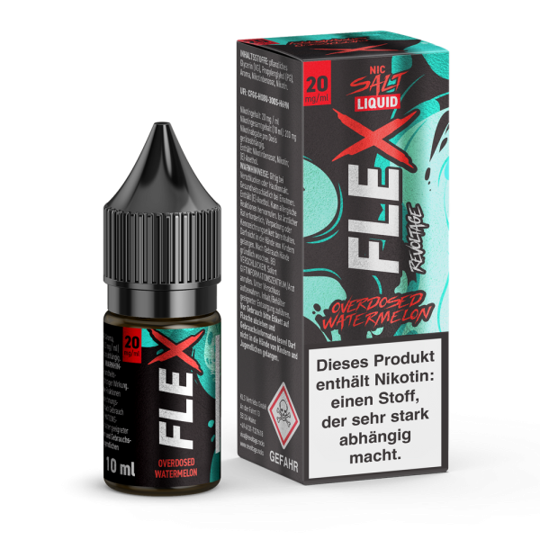 Revoltage Flex Overdosed - Watermelon - Nikotinsalz Liquid