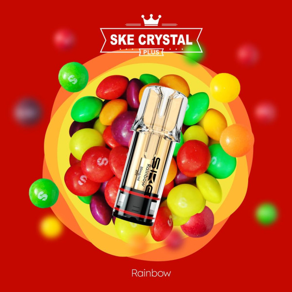SKE Crystal PLUS Rainbow 2% Nikotin 2er Pack