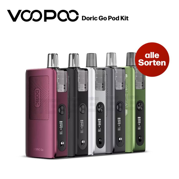 Voopoo Doric Go Pod Kit - Alle Farben