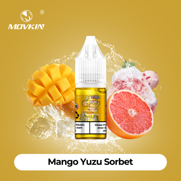 Movkin Liquid - Mango Yuzu Sorbet - 10ml