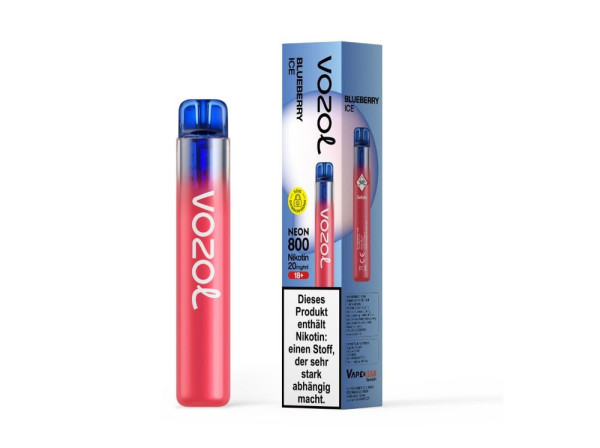 Vozol Neon 800 Blueberry Ice
