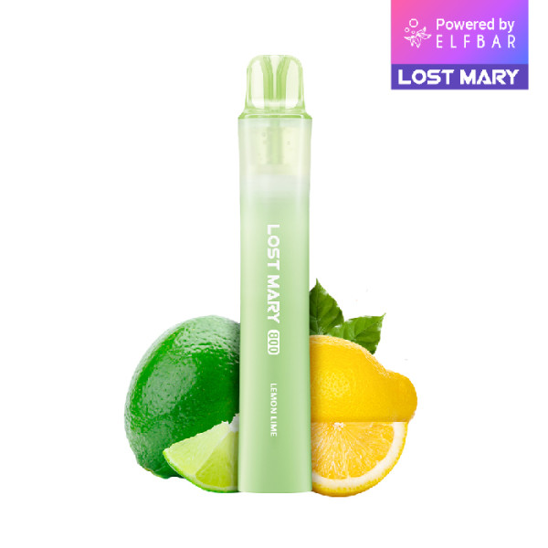 Elfbar Lost Mary 800 Lemon Lime 20mg Nikotin Einweg Vape