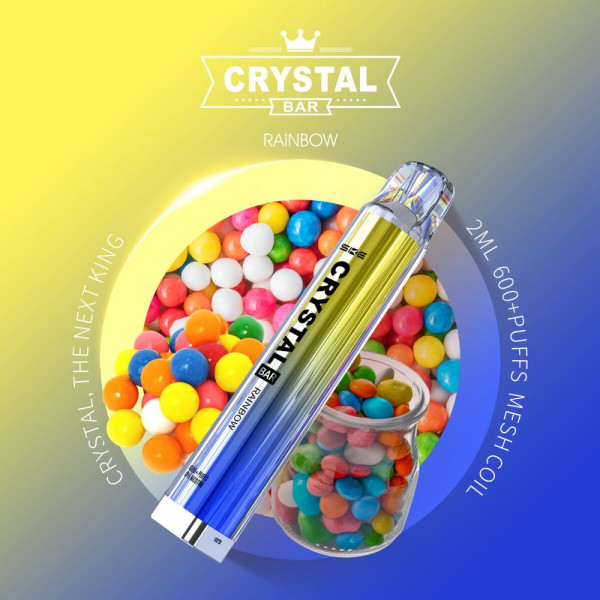 SKE Crystal Bar 600 Rainbow 2% Nikotin