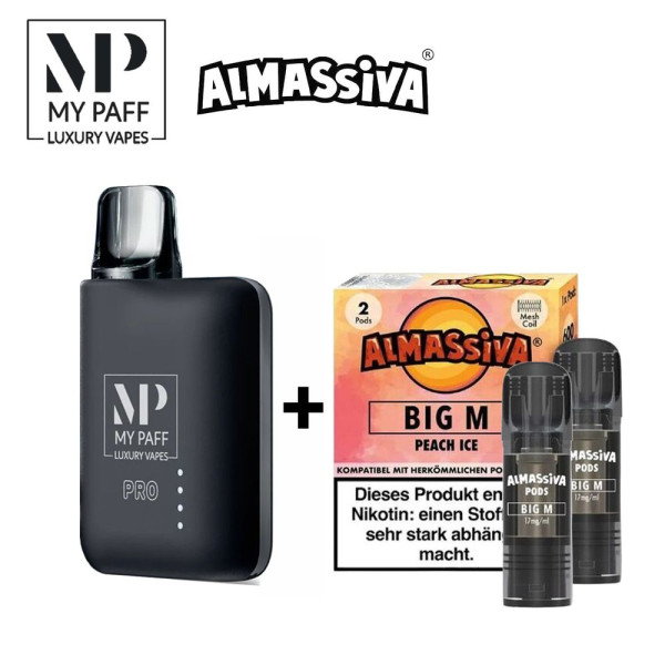 Al Massiva Prefilled Pods + Akkuträger Bundle