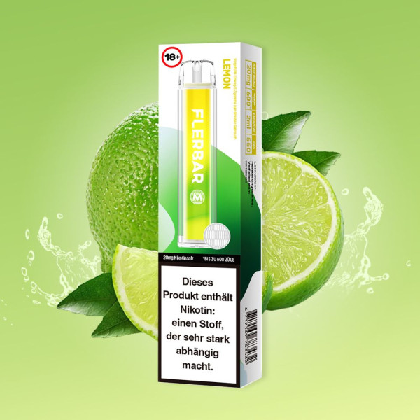 Flerbar M – Lemon 20mg Nikotin