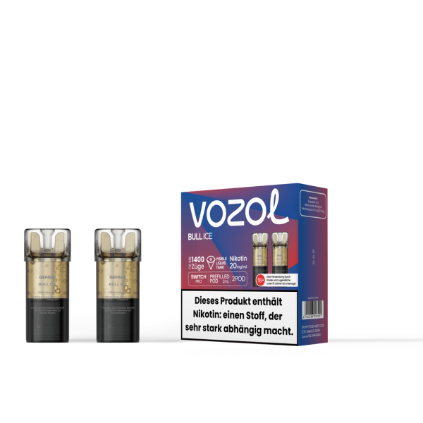 VOZOL Switch Pro Bull Ice 20mg Nikotin 2er Pack