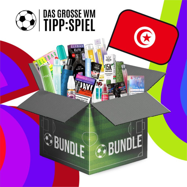 WM 2026 Flag Vape Set - Tunesien