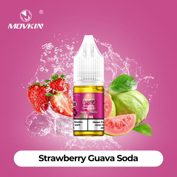 Movkin Liquid - Strawberry Guava Soda - 10ml