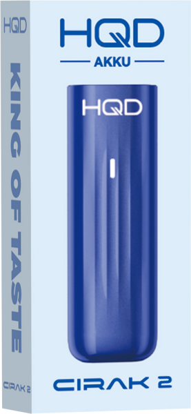 HQD Cirak 2 - Pod Kit 650 mAh - Farbe: Blue