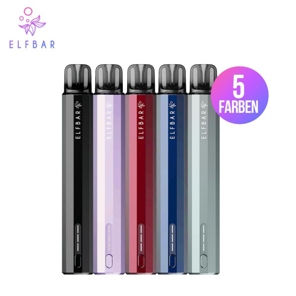 ELFBAR ELFA Turbo PRO Pod Kit 1200 mAh Akku Alle Farben