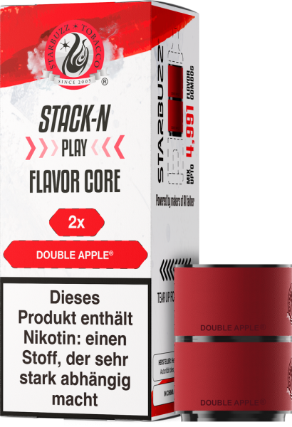 Star Buzz Pod 2x Double Apple - 2er Pack - 20mg