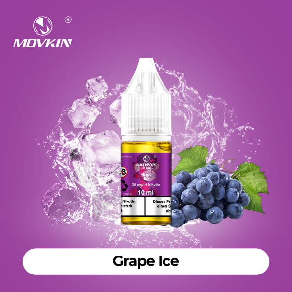 Movkin Liquid - Grape Ice - 10ml
