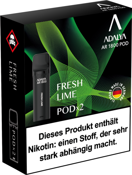 Adalya AR1800 Pod - Fresh Lime - 20mg Nikotin