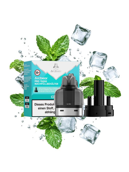 Arcbear Pro 15000 Pod - Ice Mint - 20 mg/ml Nikotingehalt