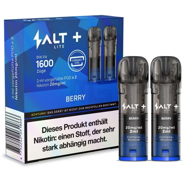SALT Plus Lite Pods Berry 20mg/ml
