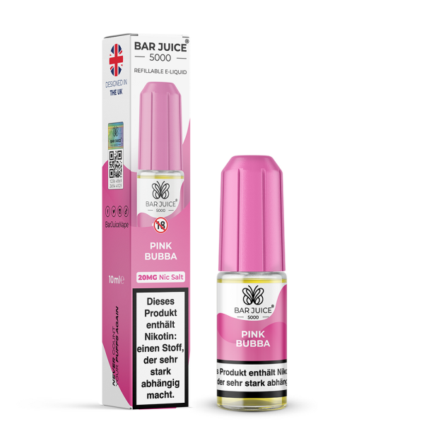 Bar Juice 5000 10ml Nikotinsalzliquid Pink Bubba