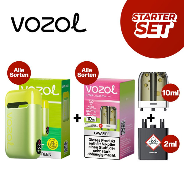 Vozol Neon Plug Max Starterset