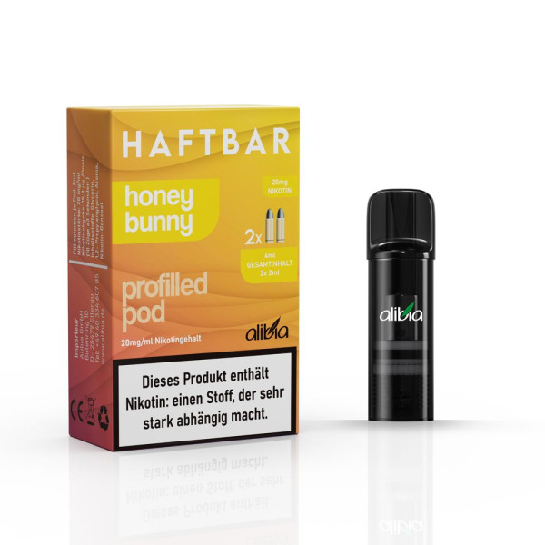 Haftbar Prefilled Pods - Honey Bunny - 2er Pack