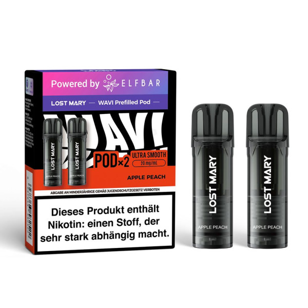 Lost Mary WAVI Apple Peach 20mg Nikotin 2er Pack