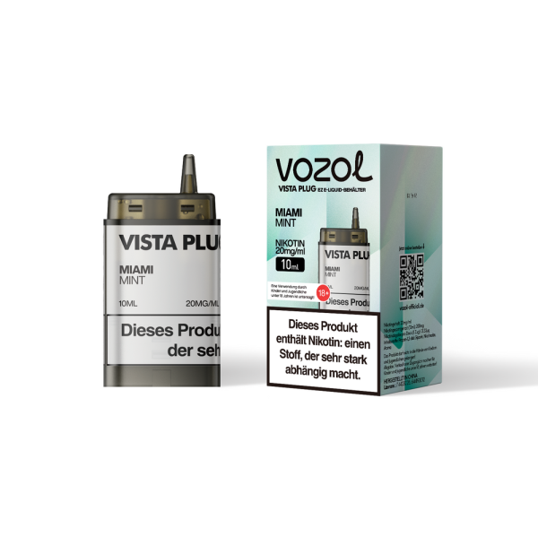Vozol Vista Plug Ez Miami Mint Pod Set