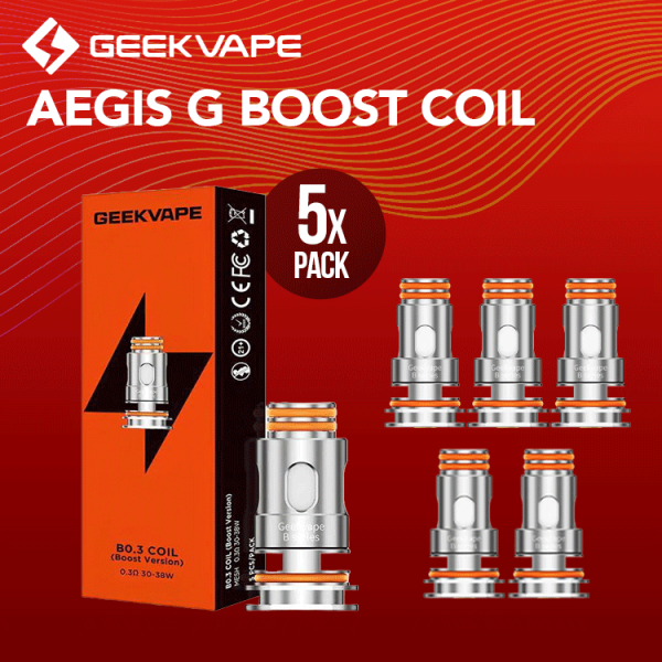 Geekvape Aegis G Boost Coil (B Series) - 5er Pack
